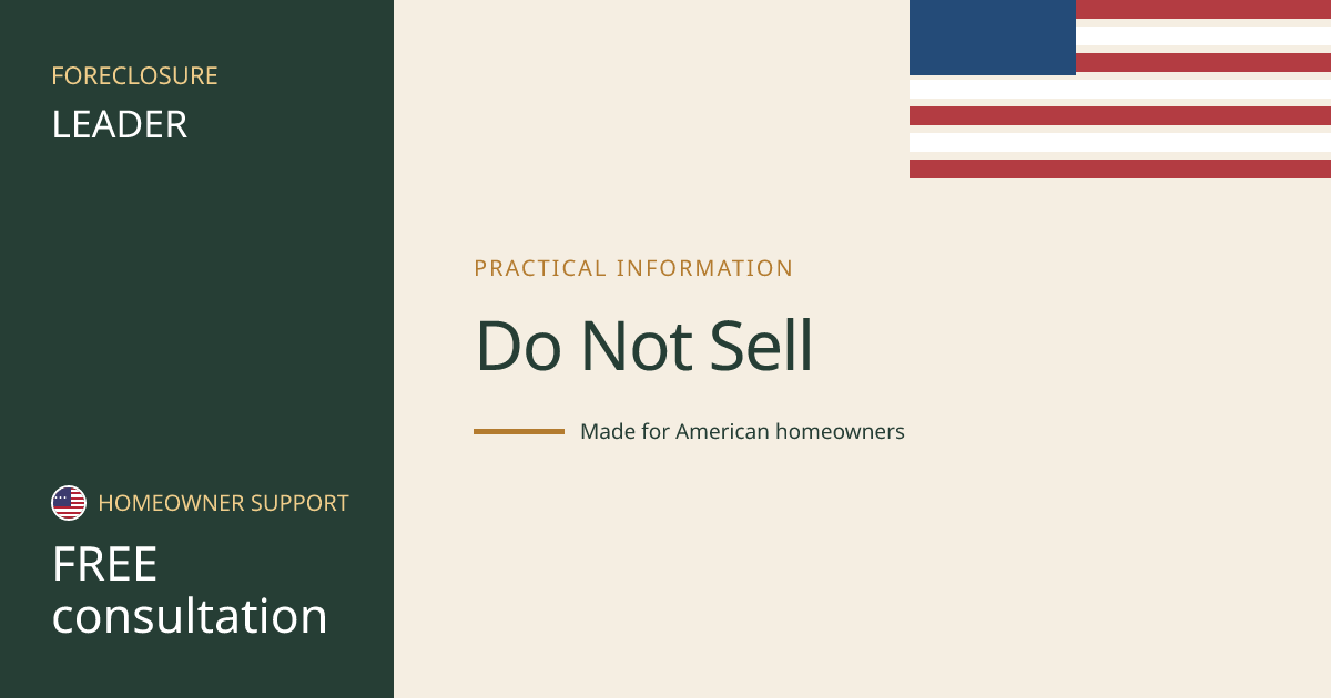 Your choices about personal information and contact: visual guide for U.S. homeowners
