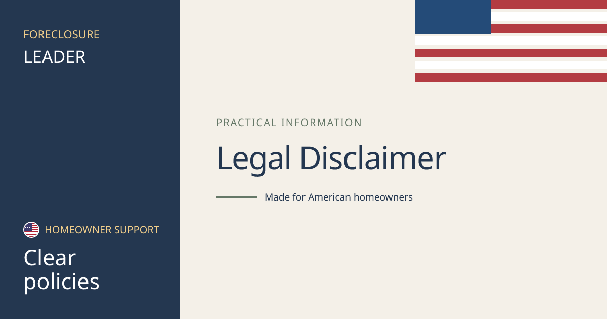 Important limitations of this website: visual guide for U.S. homeowners